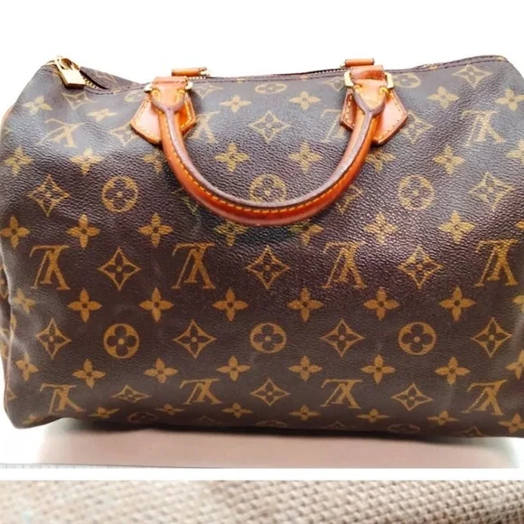 Louis Vuitton SPEEDY 30 Brown Monogram Bag - Picture 1 of 13